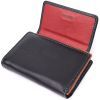 Гаманець ST Leather З натуральної шкіри Чорний (22501) зображення 5