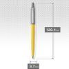 Ручка шариковая Parker JOTTER 17 Originals Yellow CT BP в Eco упаковке (15 332e) изображение 4