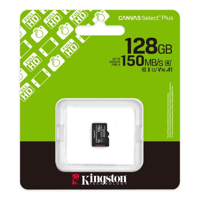Карта пам'яті Kingston 64GB microSDXC class 10 UHS-I V10 A1 Canvas Select Plus (SDCS3/64GBSP) зображення 3
