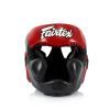 Боксерский шлем Fairtex HG13 Black/Red M (HG13_M_Black/Red) изображение 3