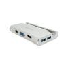 Концентратор VEGGIEG USB-C 5-in-1 USB-C + 3xUSB 3.0 + HDMI + RJ45 0.1m silver (TC07-S) изображение 2