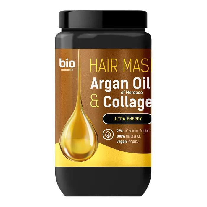 Маска для волос Bio Naturell Argan Oil of Morocco & Collagen 946 мл (4820168433917)