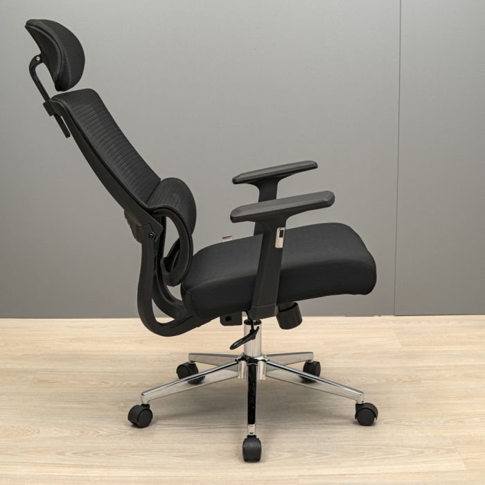 Офісне крісло Richman Вектор Про Хром М-2 Сітка Чорна (R00000053311) зображення 5