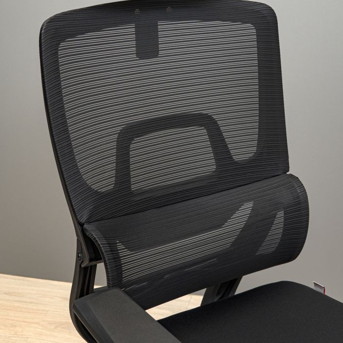 Офісне крісло Richman Вектор Про Хром М-2 Сітка Чорна (R00000053311) зображення 8