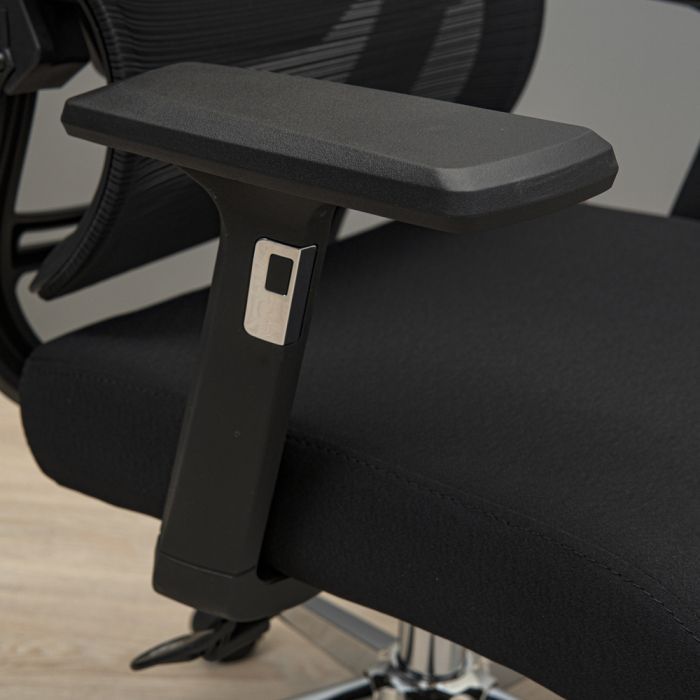 Офісне крісло Richman Вектор Про Хром М-2 Сітка Чорна (R00000053311) зображення 9