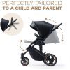 Коляска Kinderkraft 2 в 1 Prime 2 Venezian Black (KSPRIM02BLK2000 (5902533922895) зображення 6