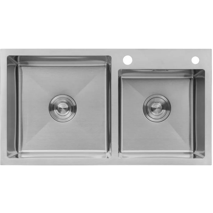 Мойка кухонная Kroner Geburstet-7843ZHM (CV022805) изображение 2