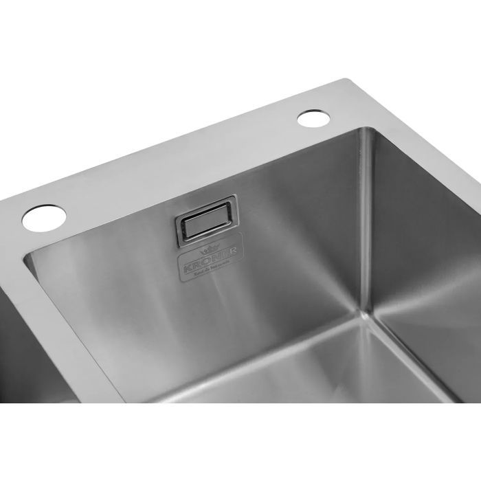 Мойка кухонная Kroner Geburstet-7843ZHM (CV022805) изображение 7