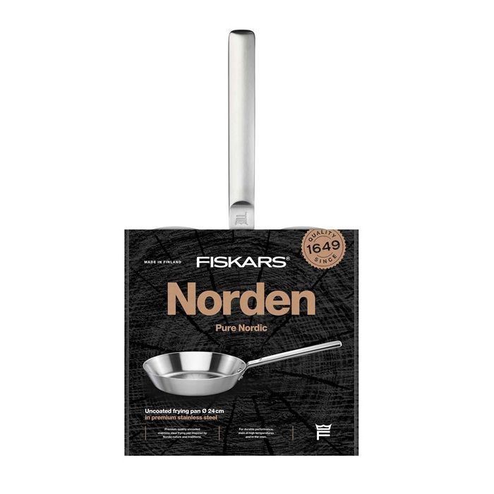 Сковорода Fiskars Norden без покриття 24 см (1067628) изображение 6
