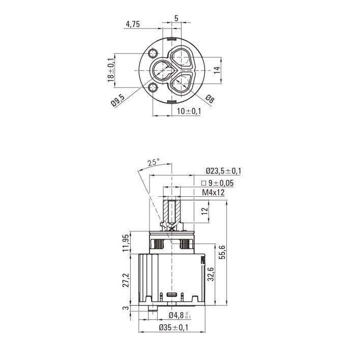 Душевой гарнитур Deante Silia (BQS_R18P) изображение 5