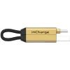 Дата кабель 6in1 inCharge 6 - 0.06m gold Rolling Square (SIX03R) изображение 5