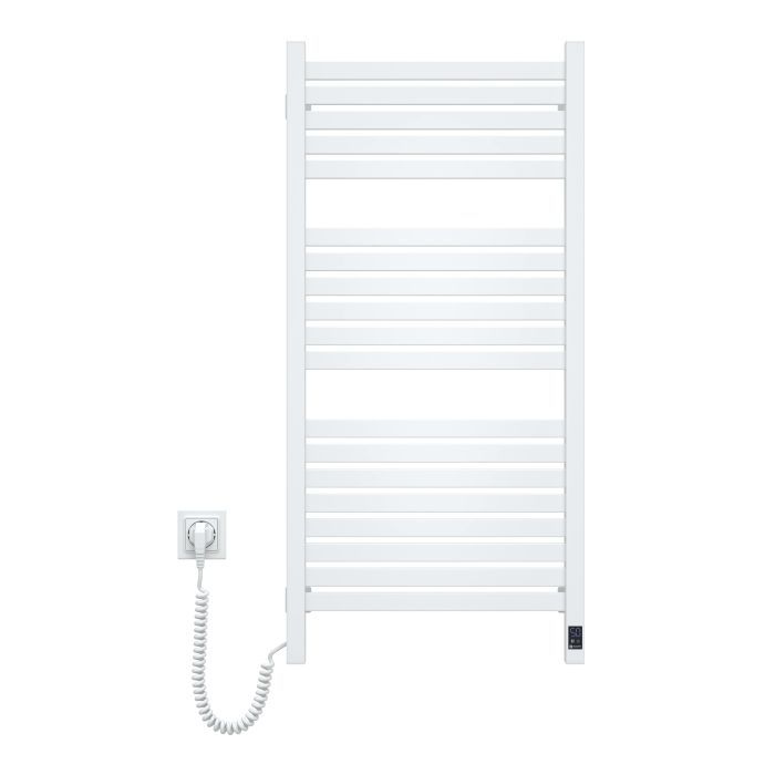 Сушарка для рушників Navin Авангард Х, 1000х480х71мм, Wi-Fi, лівобічна,, білий (12-172155-4810) зображення 3