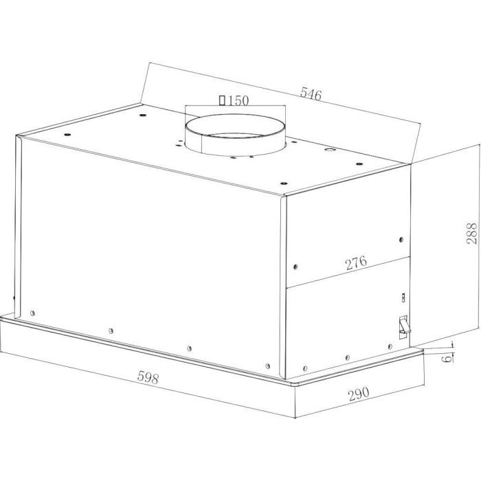 Витяжка кухонна Hansa OMP6555BGH зображення 2