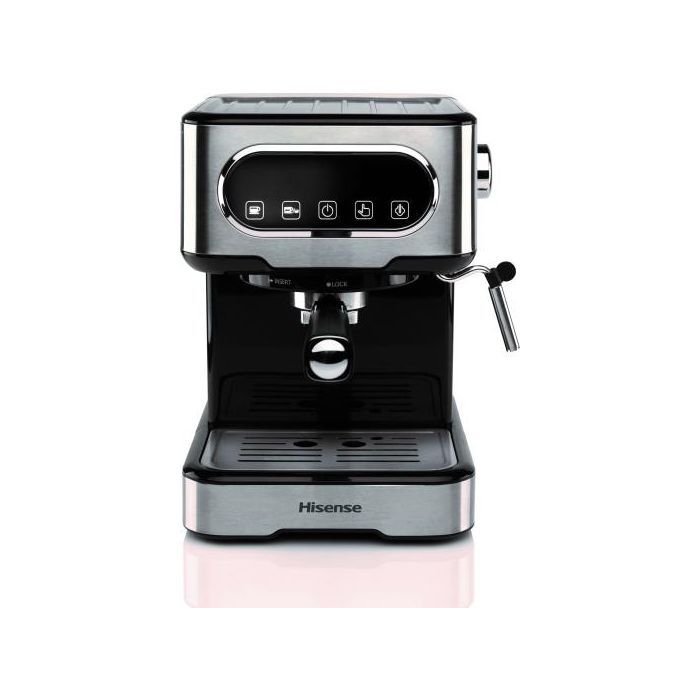 Ріжкова кавоварка еспресо Hisense HESCM15DBK зображення 6