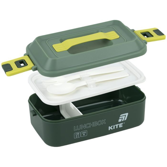 Ланч-бокс Kite 1000 мл зелений (K25-1183-3) изображение 3