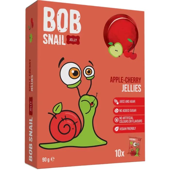 Мармелад Bob Snail Яблоко, вишня 90 г (1740881)