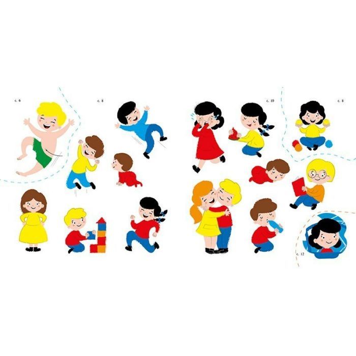 Книга Мої перші слова з наліпками. Моє тіло - Альона Пуляєва Ранок (9786170986856) зображення 2