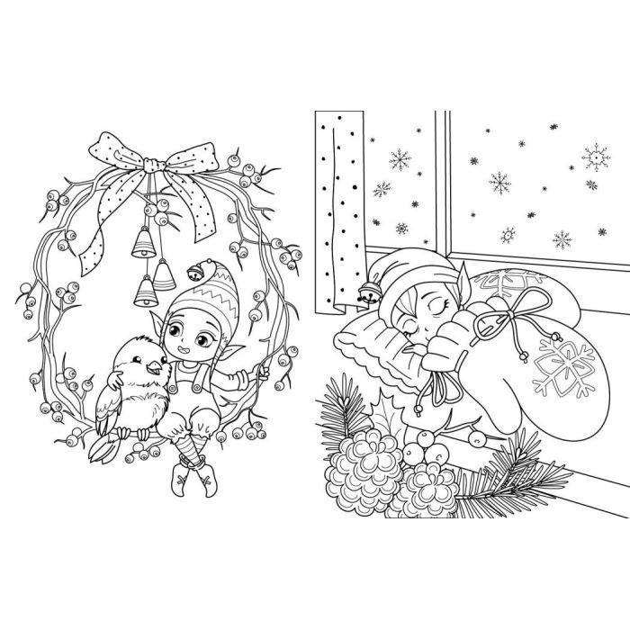 Книга Велика книга розмальовок. Новий рік Ранок (9789667510862) зображення 4