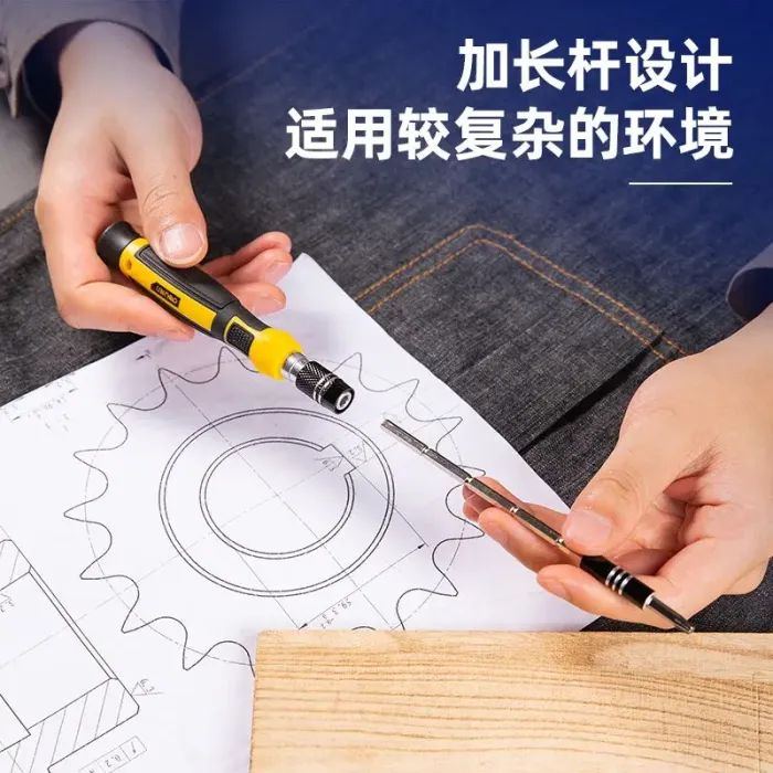 Набор инструментов Deli 45 шт. (DL1045D) изображение 7