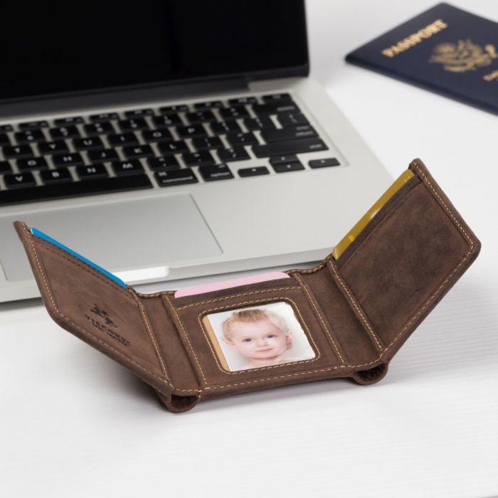 Гаманець Visconti 700 Apache Oil Tan (700 OIL TAN) зображення 5