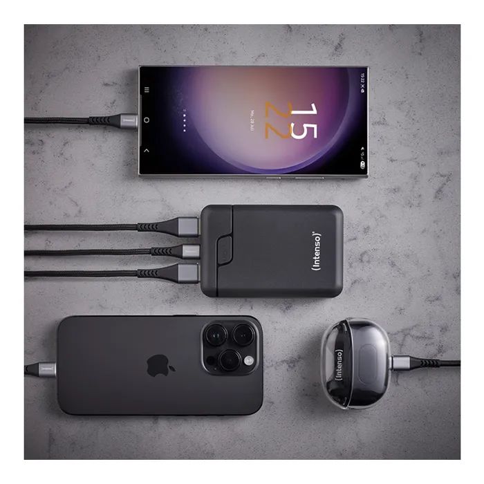 Батарея универсальная Intenso B10000 10000mAh Black (7320530) изображение 3