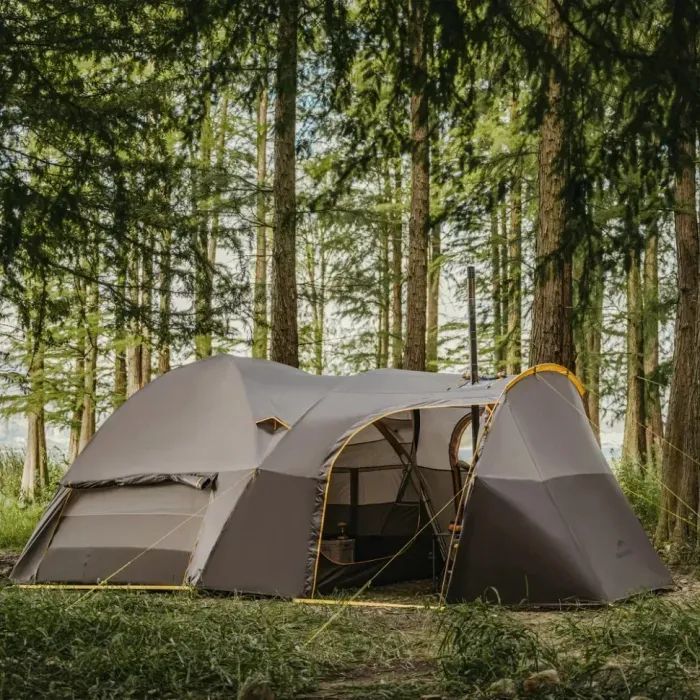 Палатка Naturehike шестимісний KOTA 6, CNK2450WS031, 75D, світло-коричневий (6927595760666) изображение 11