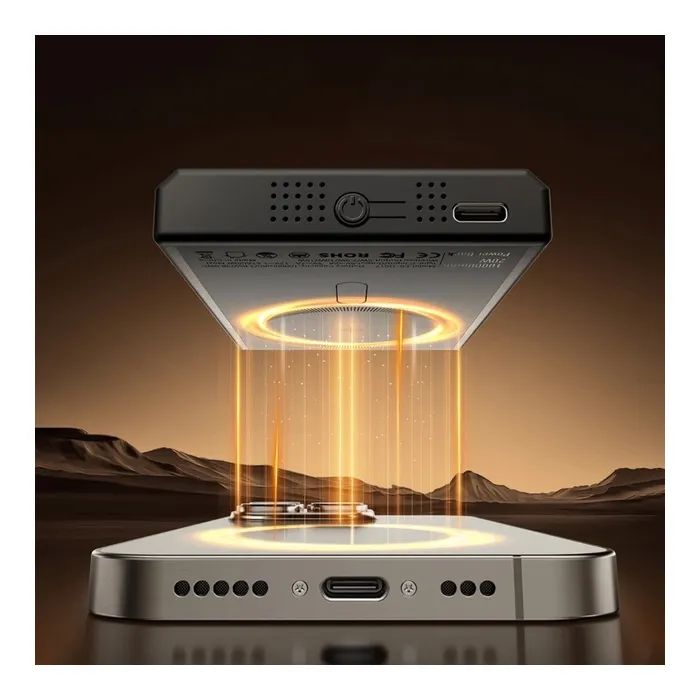 Батарея універсальна Essager 10000mAh Shining magnetic 20W PD QC/3.0 (EDY1W-SY0G-Z) зображення 6