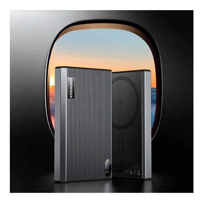 Батарея універсальна Essager 10000mAh Shining magnetic 20W PD QC/3.0 (EDY1W-SY0G-Z) зображення 8