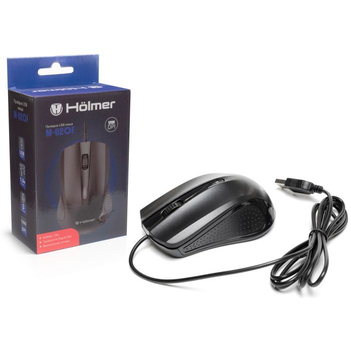 Мышка Hölmer M-02OF USB White (M-02OF) изображение 11