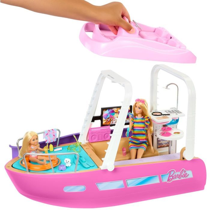 Игровой набор Barbie Катер мечты Barbie (HJV37) изображение 6