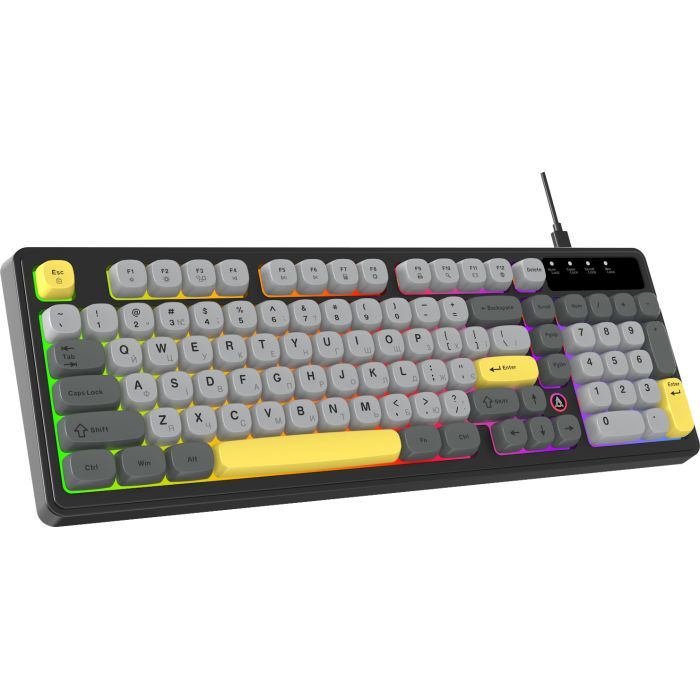 Клавиатура Ajazz AF98 USB UA White/Blue (AF98-GB) изображение 2