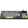 Клавиатура Ajazz AF98 USB UA Black/Grey/Yellow (AF98-BGY) изображение 4