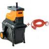Садовий подрібнювач GTM MS2800/45 KIT, 220В, 2800Вт, до 45мм, фреза, 60л + подовжувач 10м (MS2800/45_KIT+ext.cord) зображення 3