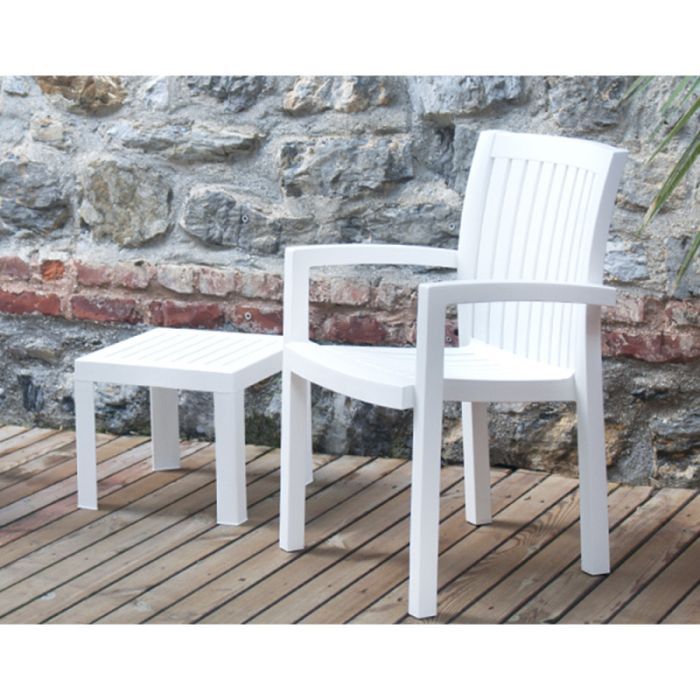 Стіл садовий PAPATYA до шезлонга Suda темно-зелений (4349) зображення 4