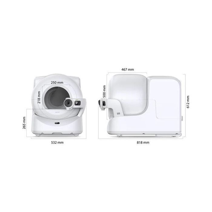 Туалет для котів Petkit Purobot Ultra with Camera Self-Clean (P9903) зображення 4