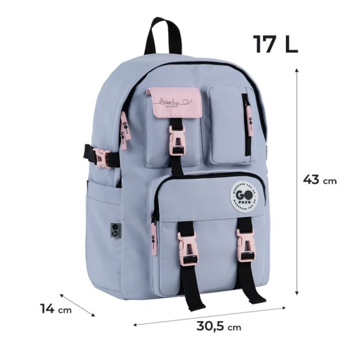 Рюкзак школьный GoPack Education Teens 2500L чорний (GO26-2500L-3) изображение 12
