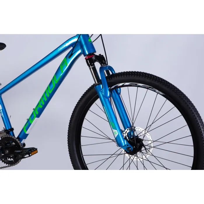 Велосипед Formula 26" THOR DD CS рама-13" AL 2026 синій з зеленим (OPS-FR-26-813) изображение 4
