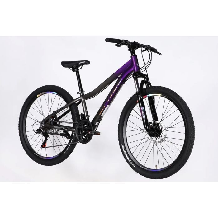 Велосипед Space 26" IZIDA DD FR рама-13" AL 2026 зелено-сріблястий (OPS-SP-26-101) изображение 4