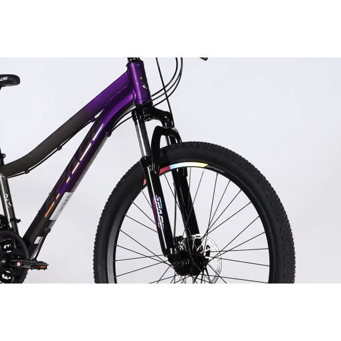 Велосипед Space 26" IZIDA DD FR рама-13" AL 2026 зелено-сріблястий (OPS-SP-26-101) изображение 6