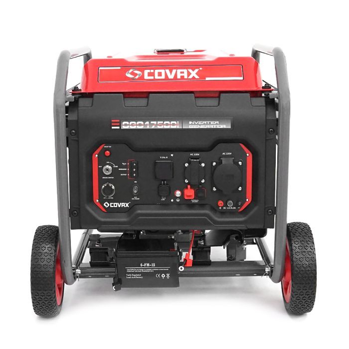 Генератор COVAX инверторный CGO17500i, 10kW, 220V, 50Hz, DC12V, 68kg (CGO17500i) изображение 3