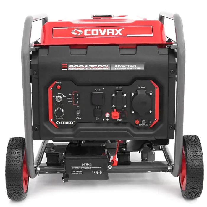 Генератор COVAX инверторный CGO17500i, 10kW, 220V, 50Hz, DC12V, 68kg (CGO17500i) изображение 3