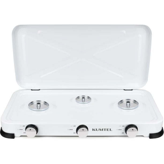 Настільна плита KUMTEL HGCL-1030W зображення 2