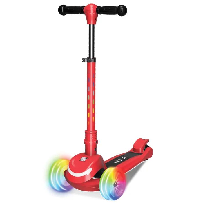 Самокат LiT Nova LAVA LED - Red (LT-7004-RED)