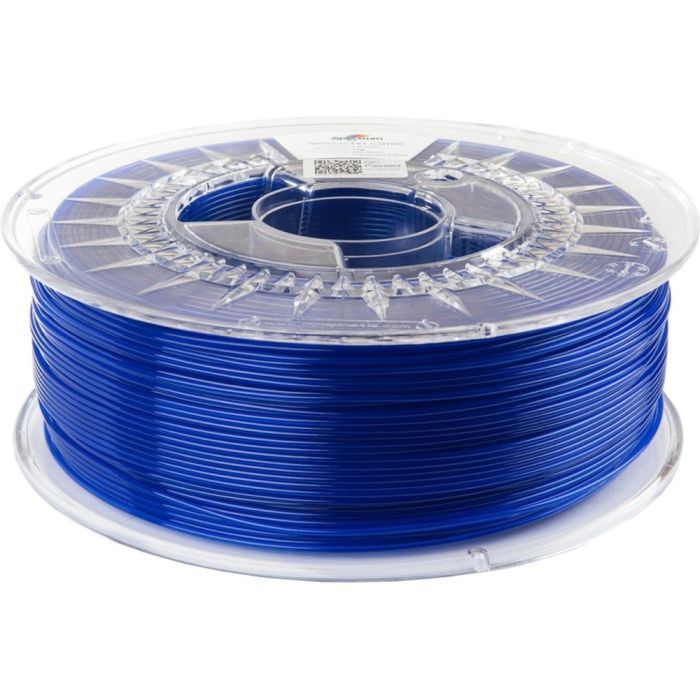 Пластик для 3D-принтера Spectrum PET-G HT100 1.75mm 0.5kg TRANSPARENT BLUE (80402) зображення 2