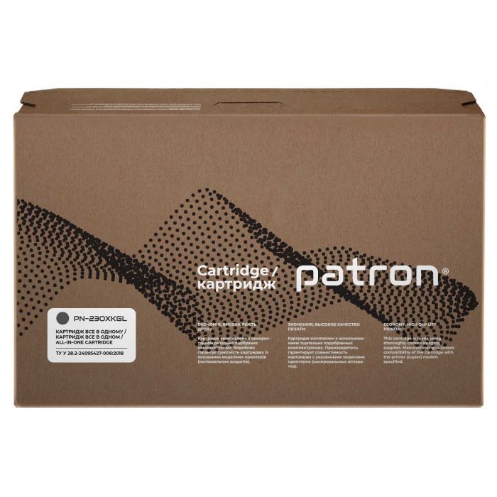 Картридж Patron HP 230X (W2300X), Green Label, Black (PN-230XKGL) изображение 2