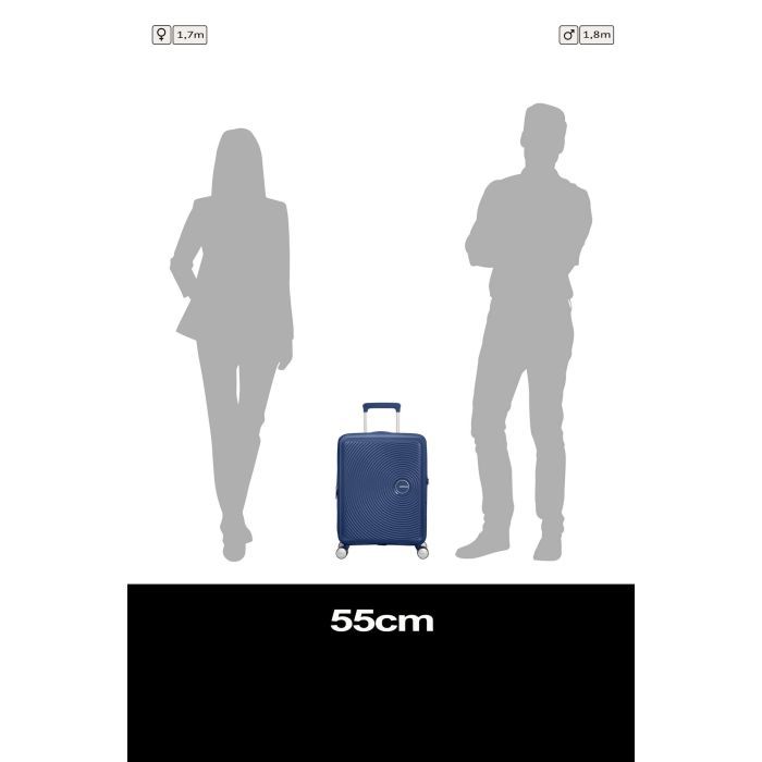 Валіза American Tourister Soundbox 35.5/41 л сіро-синя (32G*51001) зображення 10