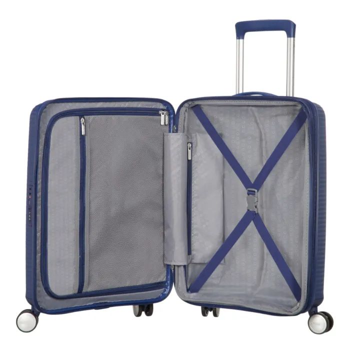 Валіза American Tourister Soundbox 35.5/41 л сіро-синя (32G*51001) зображення 4