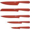 Набор ножей WINNINGSTAR ST-7804 5 предметів Red (WNNGS-ST-7804-RD)