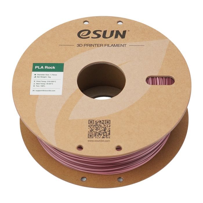 Пластик для 3D-принтера eSUN PLA Rock 1,75mm 1kg QUARTZITE (PLA-ROCK75O-QT1P1) зображення 3