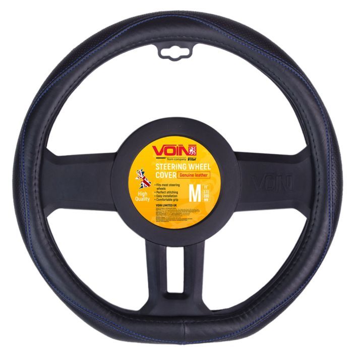 Чехол на руль VITOL M чорн (VLOD-LF2161 BK R/BL M)